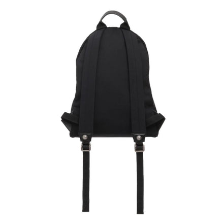 Balmain B-Back Black Nylon White Logo Backpack available at Queen Bee of Beverly Hills