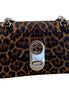 Christian Louboutin Elisa Calf Empire Leopard Bag available at Queen Bee of Beverly Hills