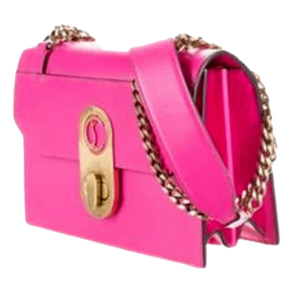 Christian Louboutin Elisa Diva Pink Mini Calf Paris Bag – Queen Bee of  Beverly Hills