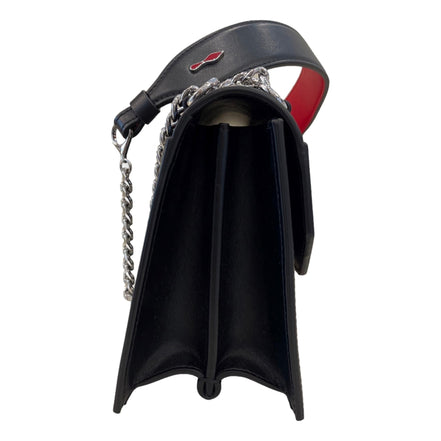 Christian Louboutin Elisa Paillettes Sequin Bengal Calf Bag available at Queen Bee of Beverly Hills