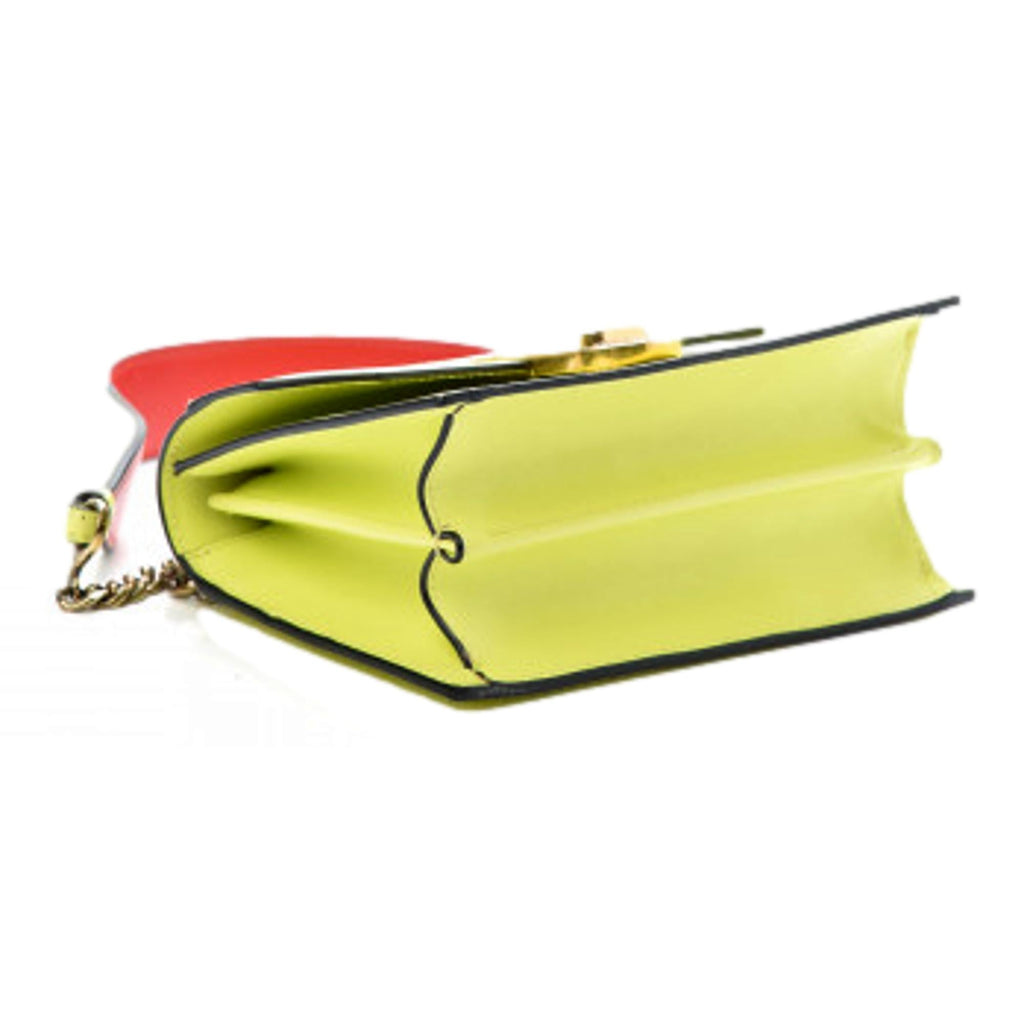 Christian Louboutin Elisa Sulfure Mini Calf Paris Bag Queen Bee