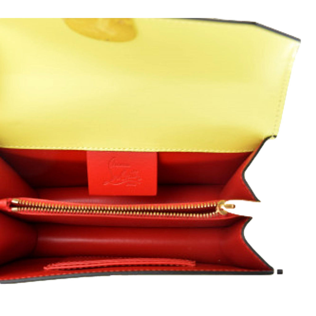 Christian Louboutin Elisa Sulfure Mini Calf Paris Bag at_Queen_Bee_of_Beverly_Hills
