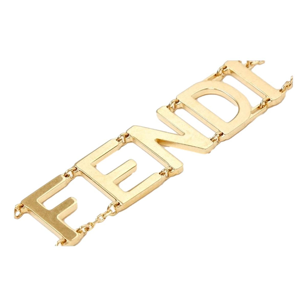 Fendi Baguette Friendship Bracelet Gold 8AH073 at_Queen_Bee_of_Beverly_Hills