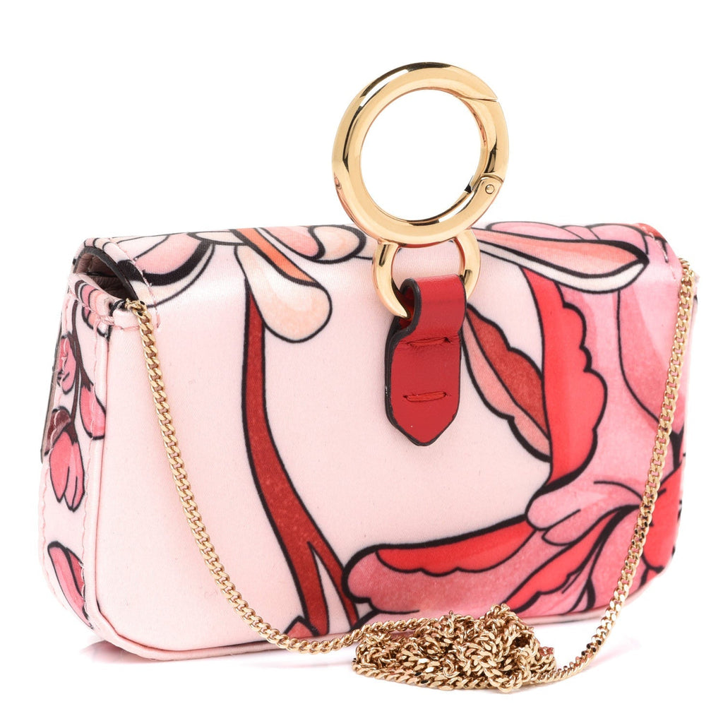 Flower Bag Charm-Fuchsia 