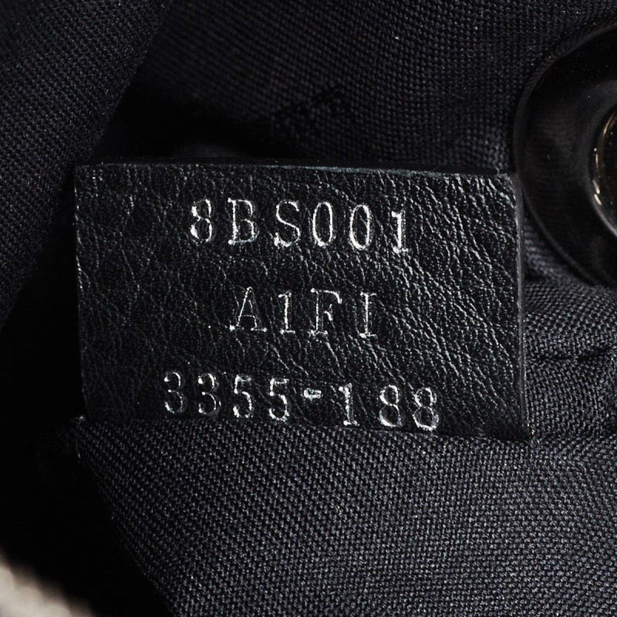 Fendi Black Leather Pearl Studded Triplette Multi Clutch Handbag available at Queen Bee of Beverly Hills