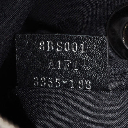 Fendi Black Leather Pearl Studded Triplette Multi Clutch Handbag available at Queen Bee of Beverly Hills