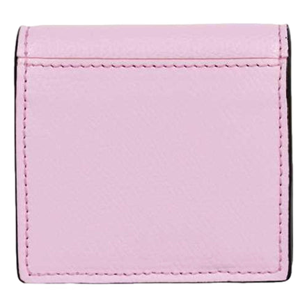 Fendi Calf Leather F logo Lavanda Pink Leather Coin available at Queen Bee of Beverly Hills