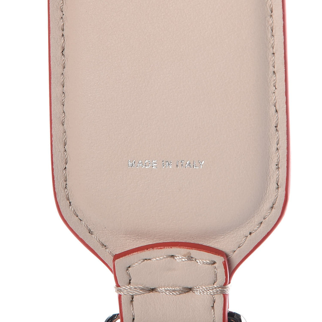 Fendi Camelia Beige Multicolor Studded "FUN" Mini Leather Shoulder Strap 8AV105 at_Queen_Bee_of_Beverly_Hills