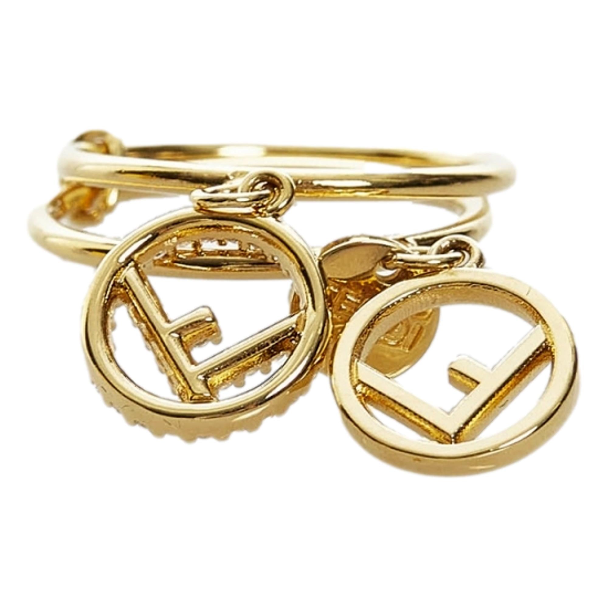 Fendi F Is Ring In Gold | ModeSens