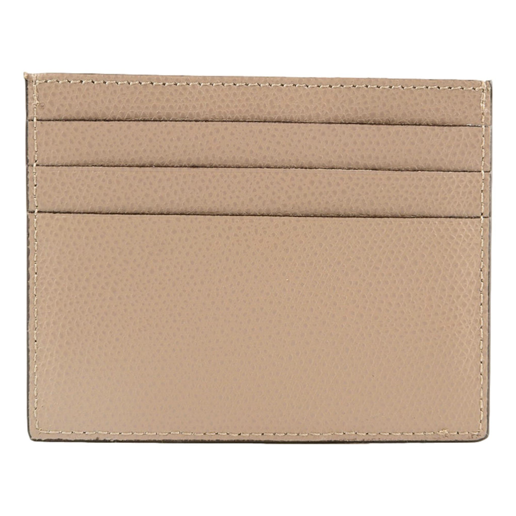 Logo Leather Cardholder in Brown - Fendi