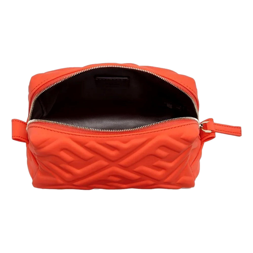 Fendi FF Embossed Lycra Tulip Cosmetic Pouch 8N0172 at_Queen_Bee_of_Beverly_Hills