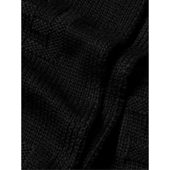 Fendi FF Karl Nero Jacquard Wool Scarf available at Queen Bee of Beverly Hills