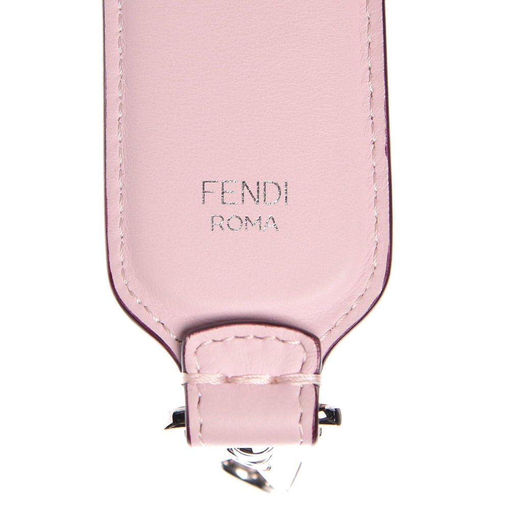 Fendi Mini Strap You Pink Peonia Multicolor "LOVE" Studded Leather 8AV105 at_Queen_Bee_of_Beverly_Hills