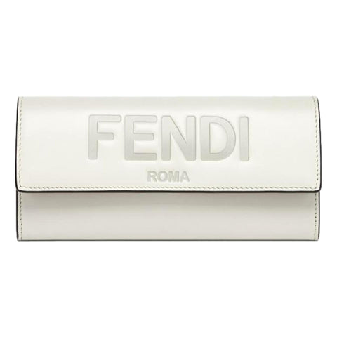 Fendi Roma Ghiaia Smooth Calf Leather Continental Wallet 8M0251 at_Queen_Bee_of_Beverly_Hills