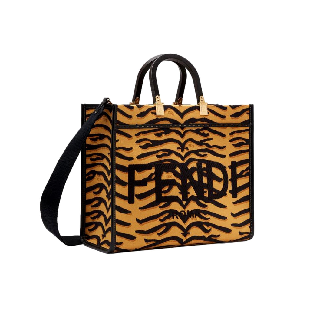 Fendi Sunshine Shopper Brown Leather Mini Bag - Nice Bag™