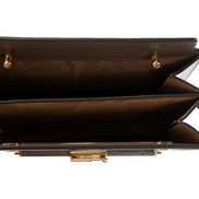 Fendi Touch Taupe Tartufo Leather Shoulder Bag available at Queen Bee of Beverly Hills