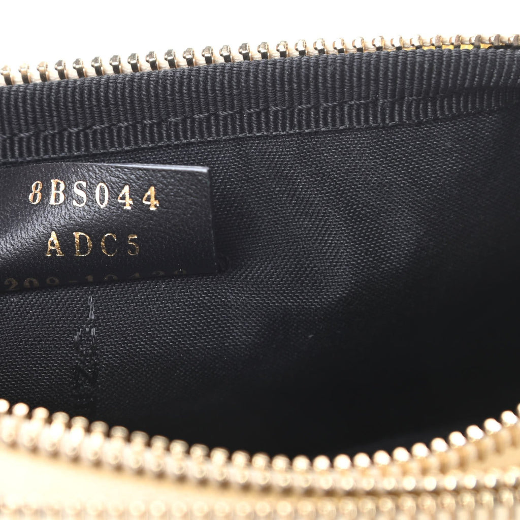 Fendi Vitello Grace Matte Bicolor Easy Baguette Black White 8BS044 at_Queen_Bee_of_Beverly_Hills