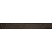 Fendi x Sarah Coleman Mens FF Vertigo Brown Leather Belt 110/44 available at Queen Bee of Beverly Hills