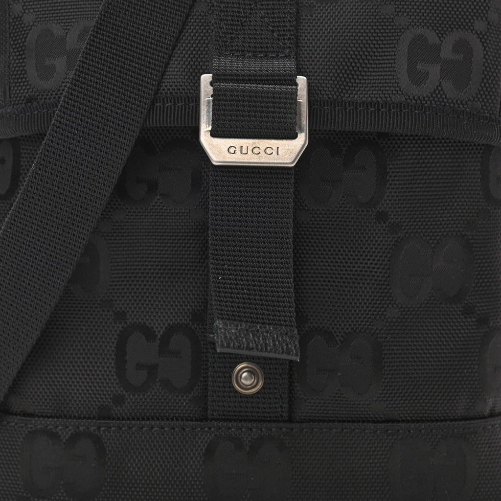 Gucci Ebony Monogram Adjustable Shoulder Bag - shop 