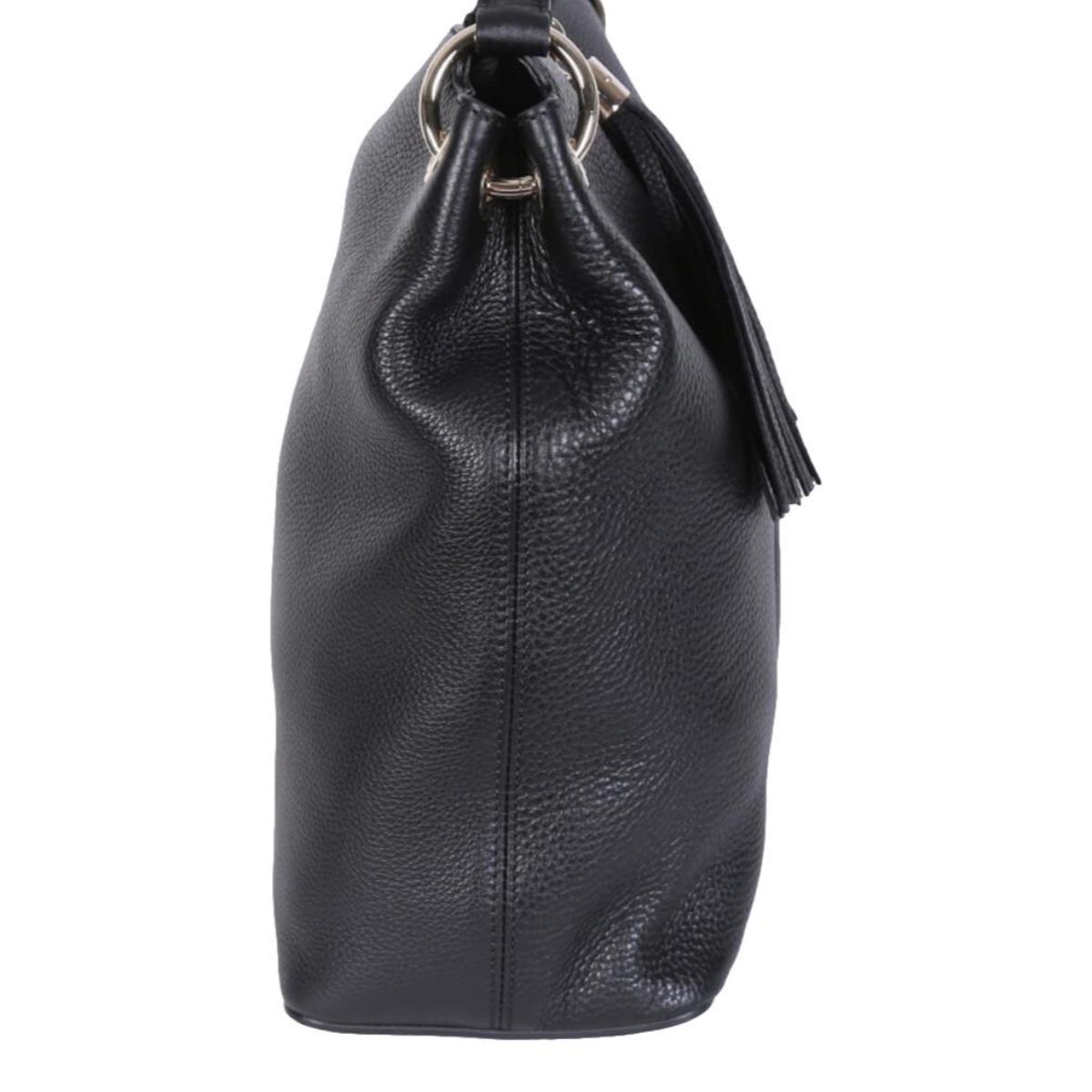 Gucci Black GG Disco Soho Leather Convertible Hobo Shoulder Bag – Queen ...