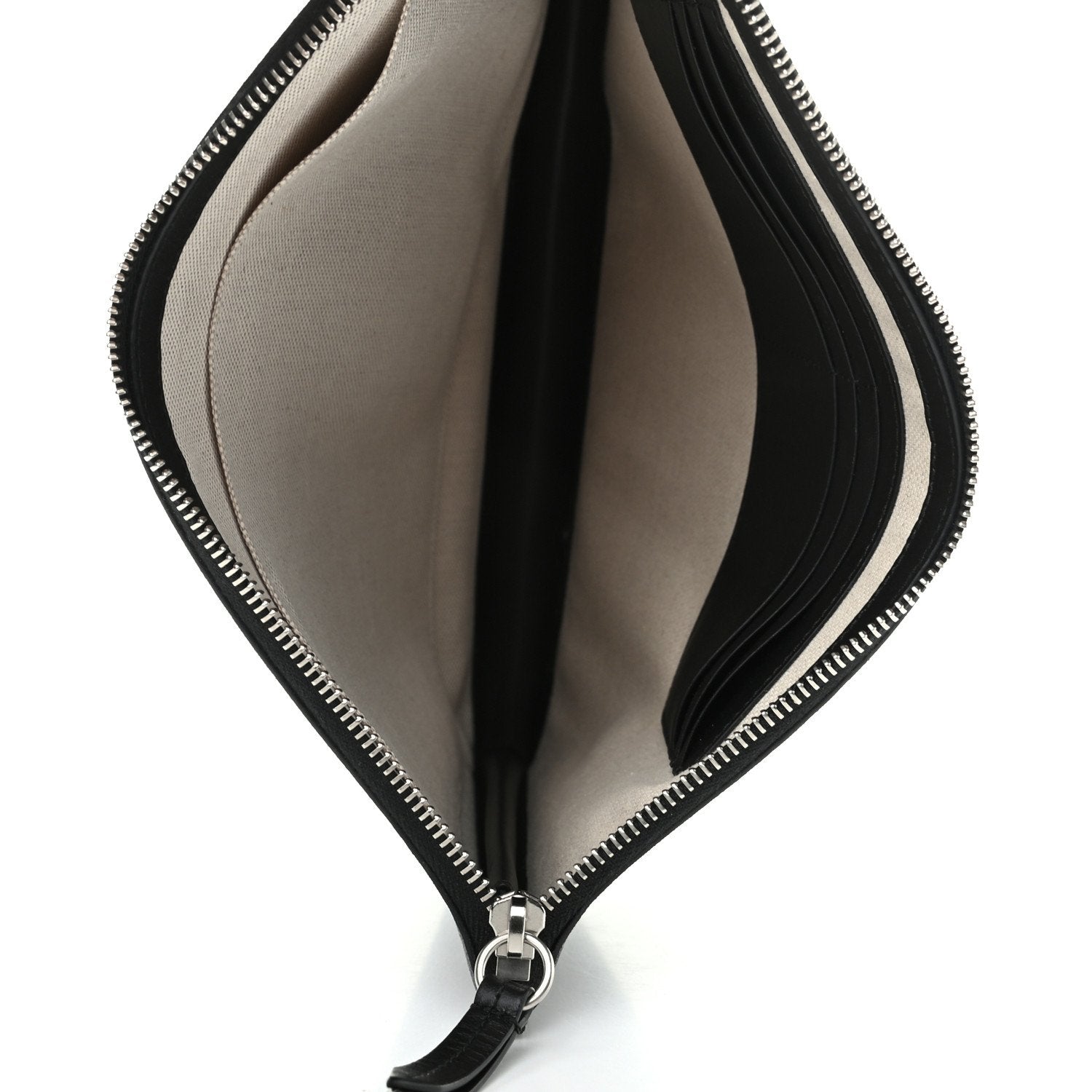 Gucci Black GG Supreme Monogram Tiger Print Clutch Bag available at Queen Bee of Beverly Hills