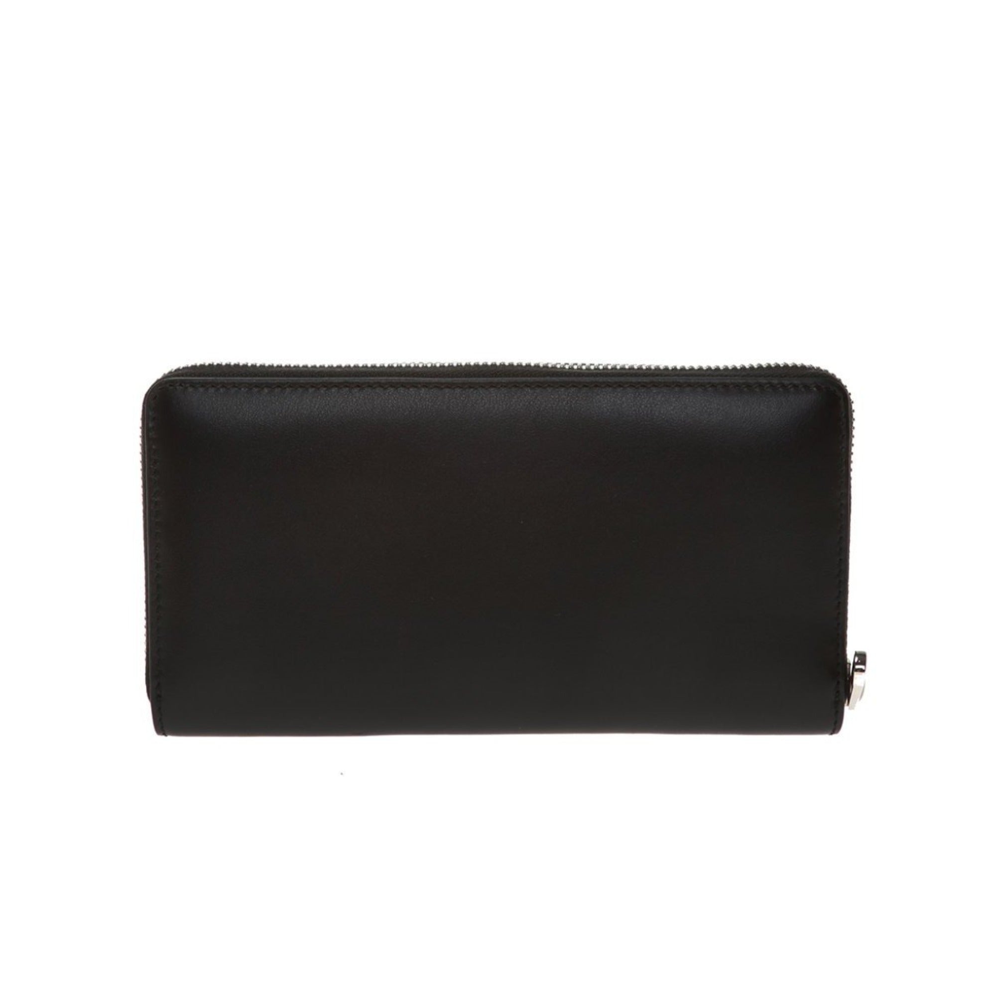 Gucci Black Leather Rainbow Blade Lightning Logo Long Wallet available at Queen Bee of Beverly Hills