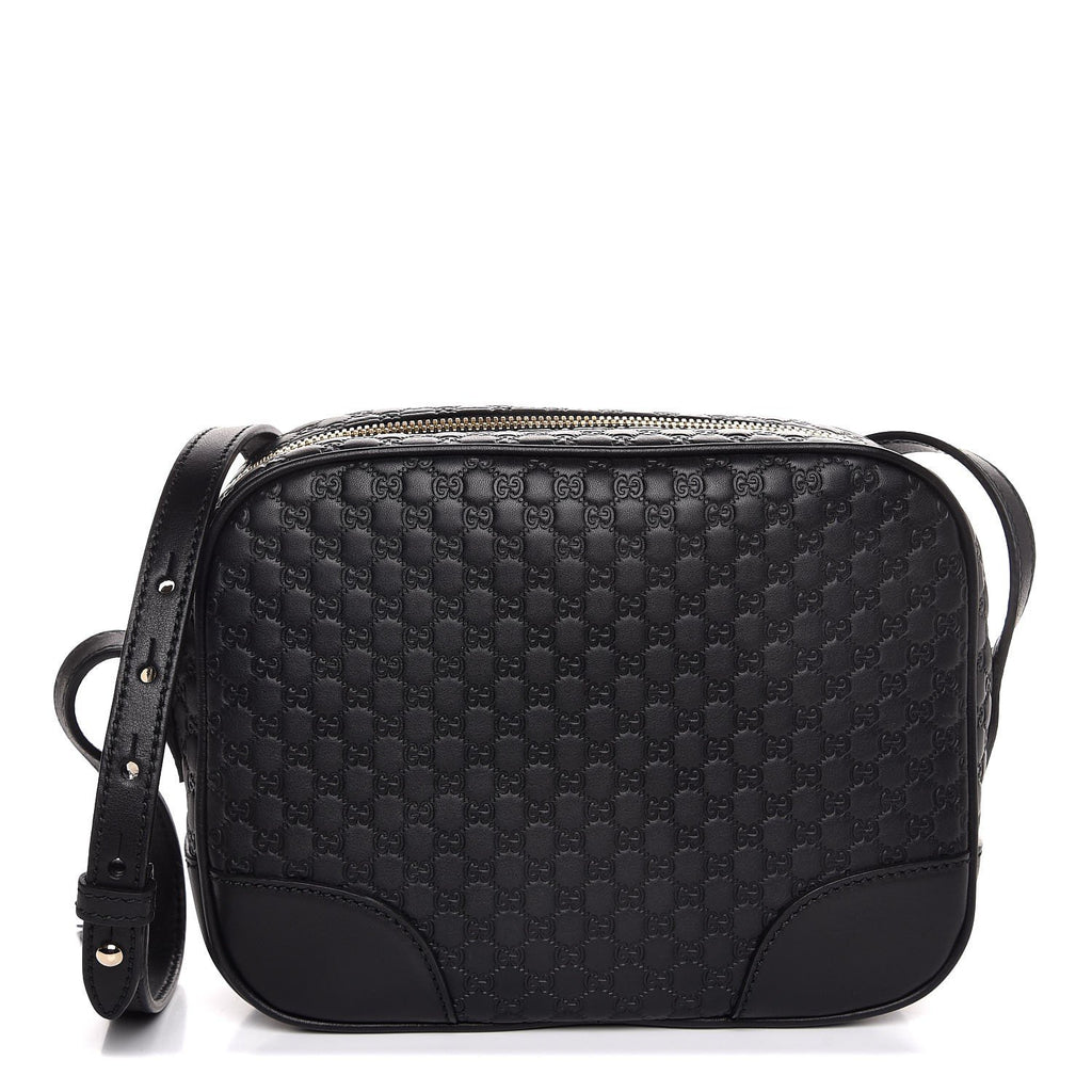 Gucci Black Micro GG monogram Cross Body 234G567 at 1stDibs