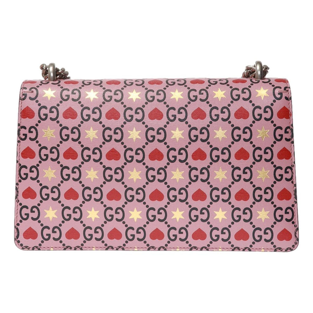 Gucci Dionysus Valentine Pink Hearts Calfskin Shoulder Bag 400249 at_Queen_Bee_of_Beverly_Hills
