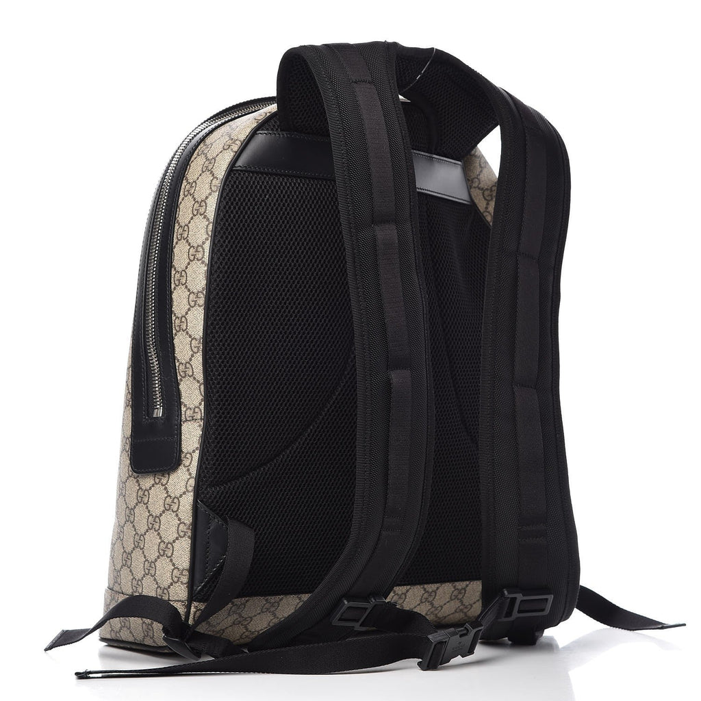 gucci gg supreme backpack black