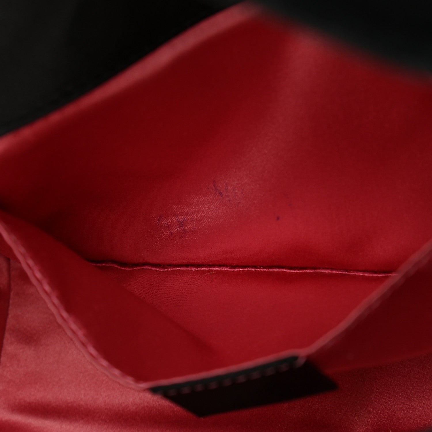 Gucci Marmont Black Velvet Leather Matelasse Shoulder Bag 446744 at_Queen_Bee_of_Beverly_Hills
