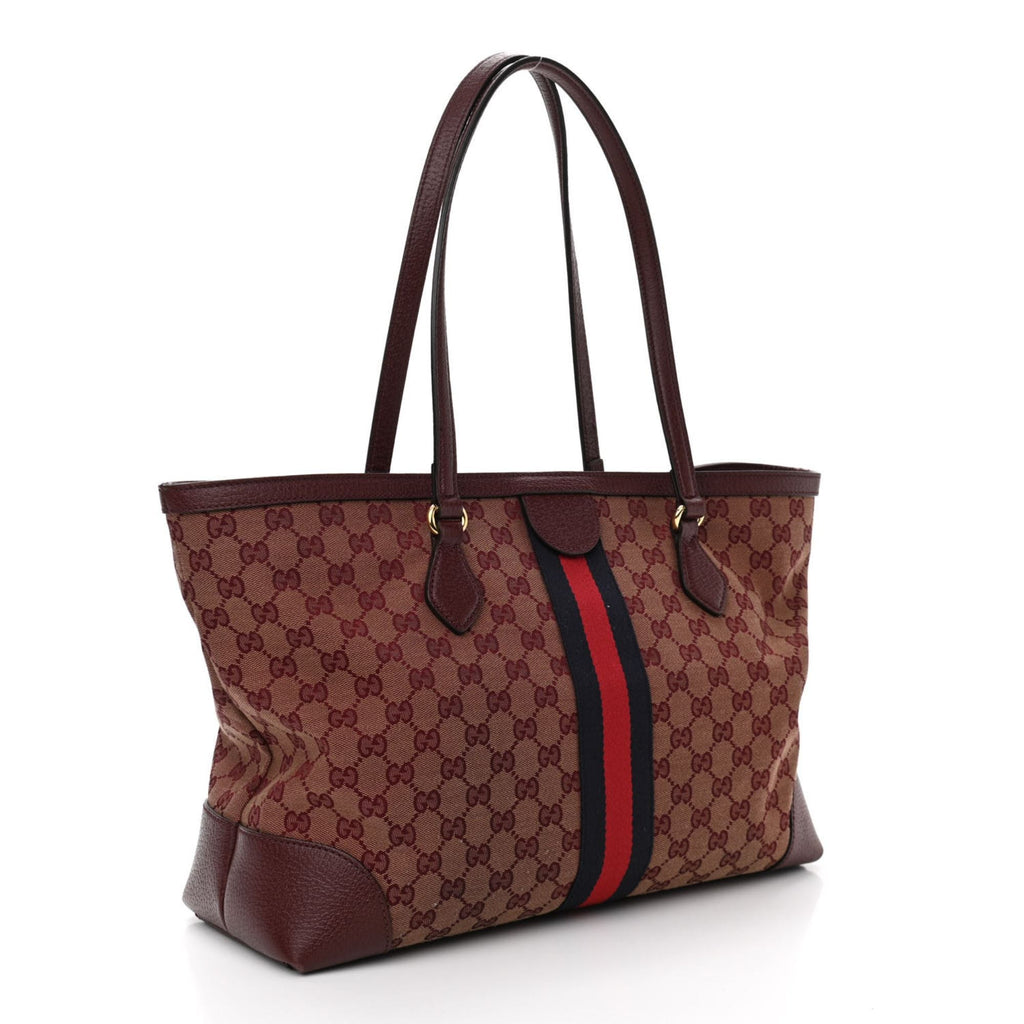 Gucci Monogram Satchel Bag