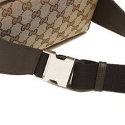 Gucci Original GG Guccissima Canvas Beige Fanny Pack Belt Bag available at Queen Bee of Beverly Hills