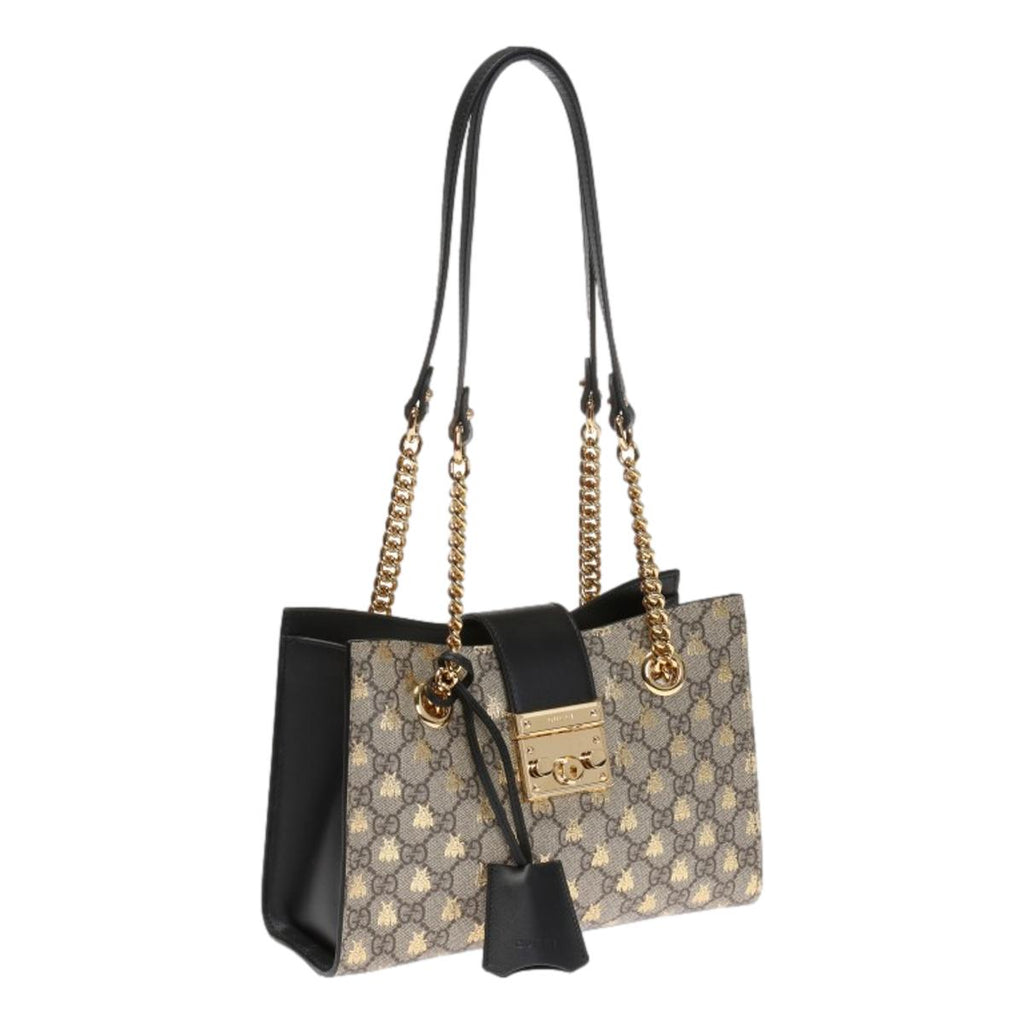 Gucci Black Icon GG Interlocking Small Crossbody Bag – Queen Bee