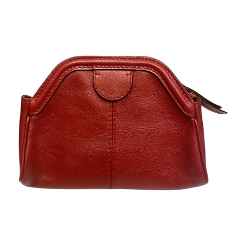 Gucci Rebelle Red Calf Leather Clutch Bag 517735 at_Queen_Bee_of_Beverly_Hills