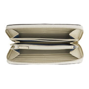 Gucci Sega Guccy Stars White Moon Gold Zipper Leather Wallet available at Queen Bee of Beverly Hills