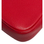 Gucci Soho Disco GG Tassel Chain Crossbody Flap Leather Bag Red available at Queen Bee of Beverly Hills