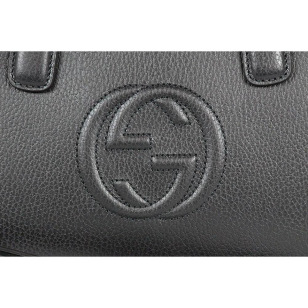 Soho leather tote Gucci Black in Leather - 27454065