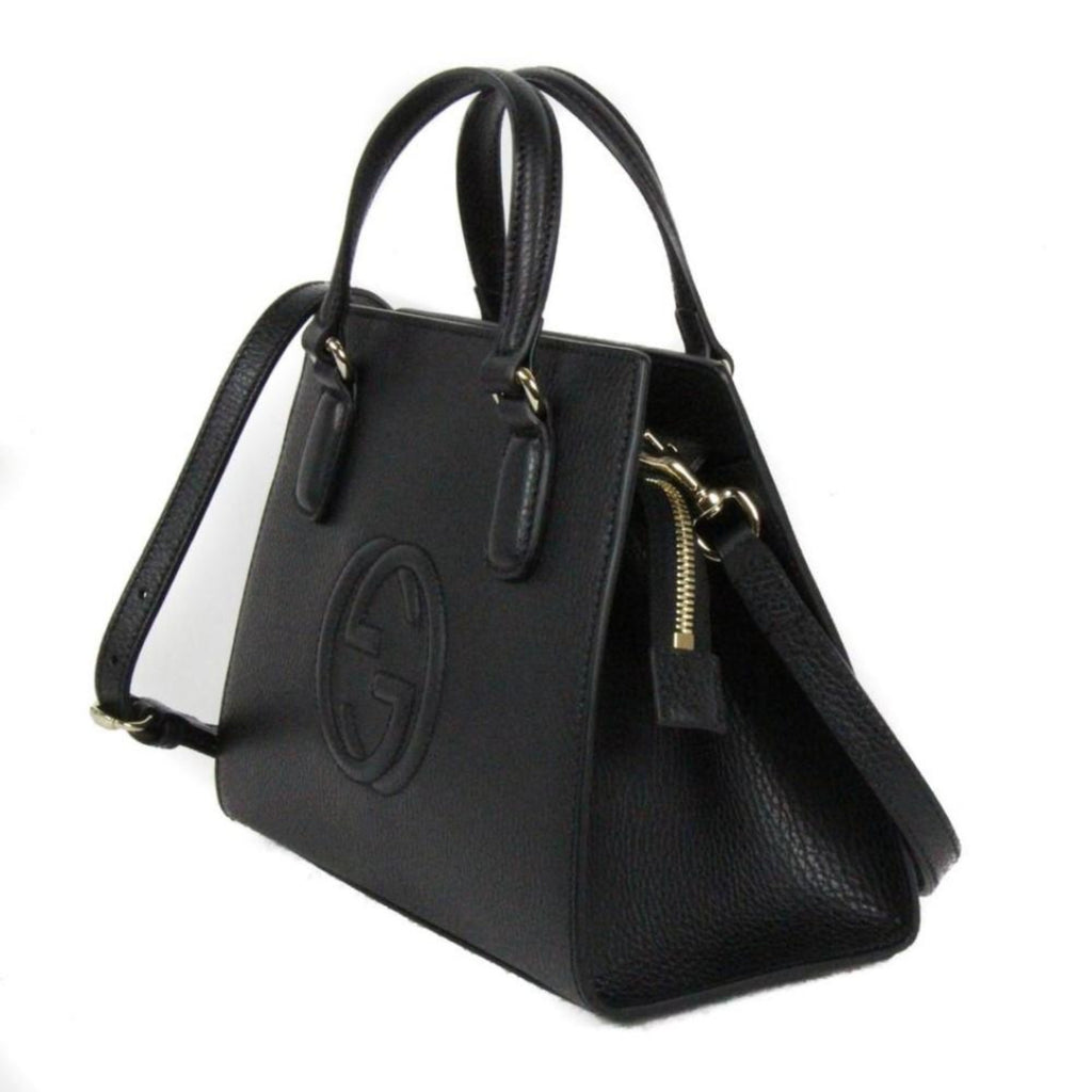 Soho leather tote Gucci Black in Leather - 33077799