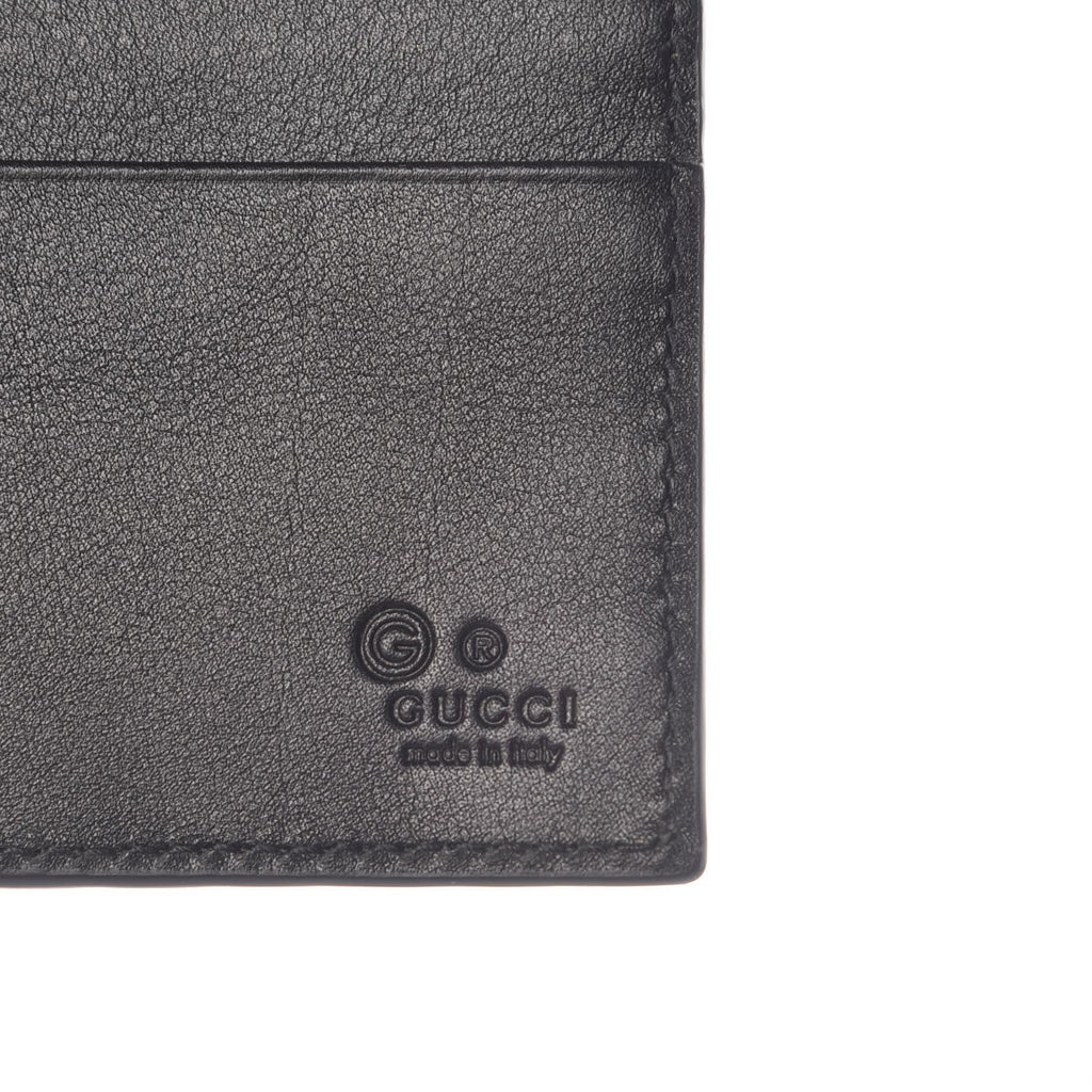 Gucci Unisex Microguccissima GG Black Money Clip Wallet – Queen