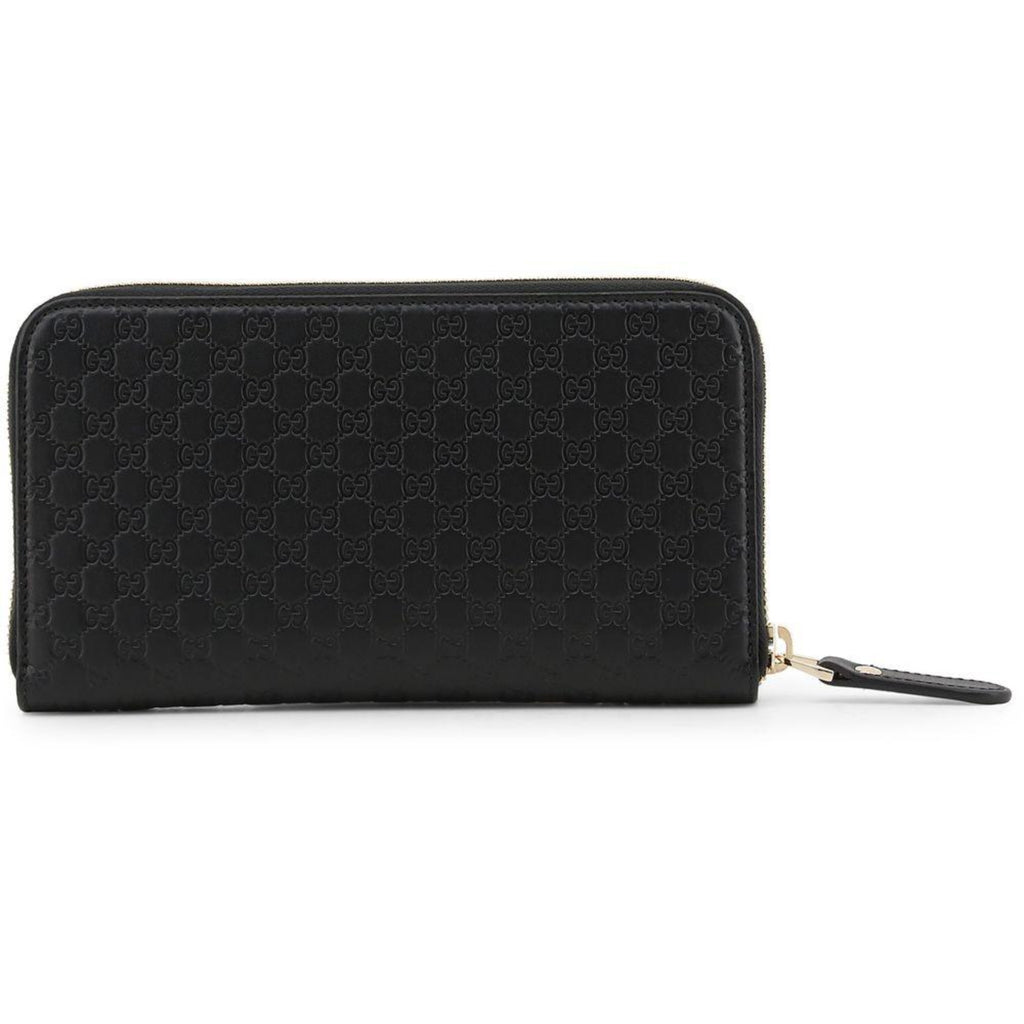 New Gucci Guccissima Monogram Black Keychain Wallet Pouch