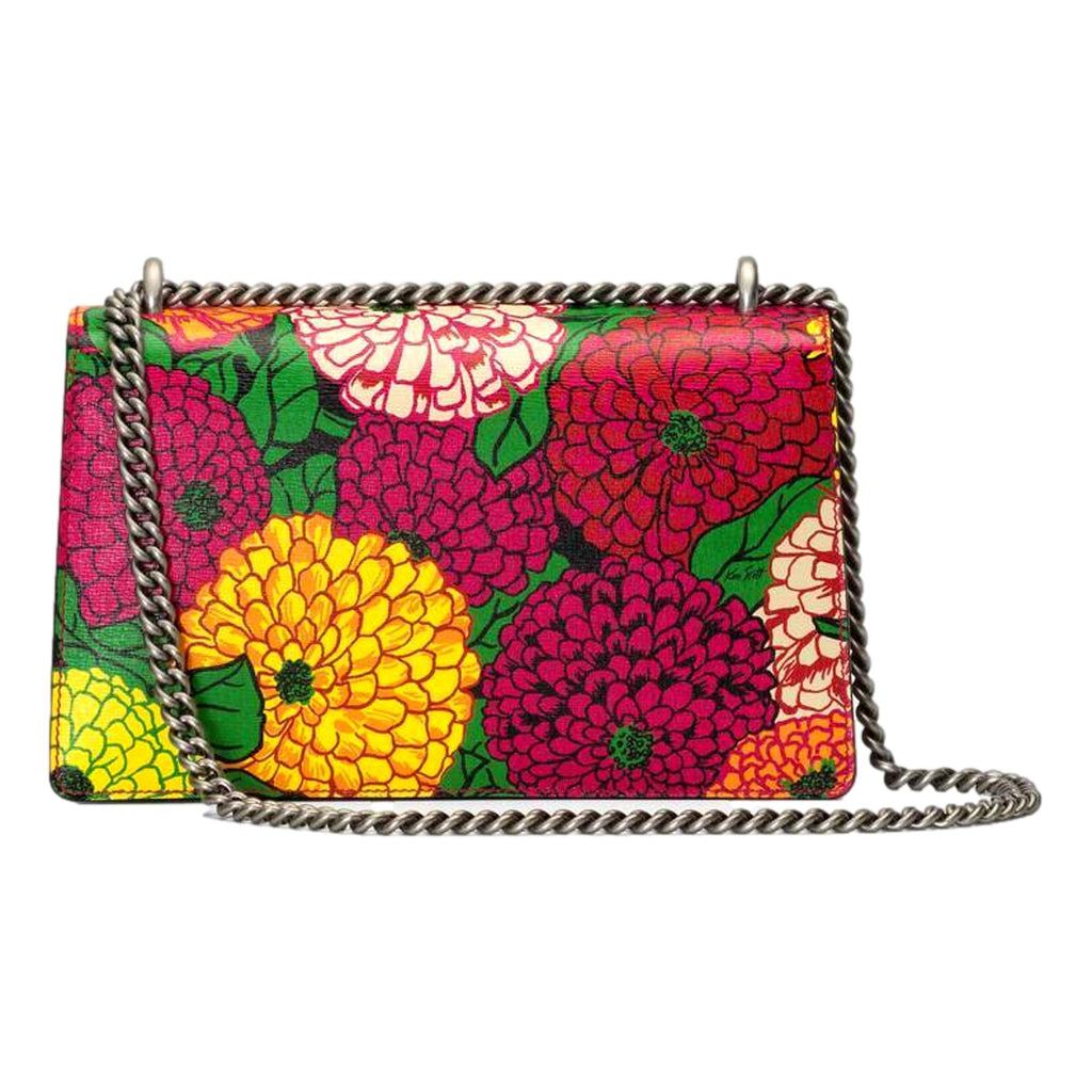 Gucci x Ken Scott Dionysus Floral Print Leather Shoulder Bag 400249 at_Queen_Bee_of_Beverly_Hills