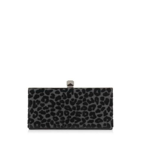 Jimmy Choo Celeste DEU | 010003 Black Devore Velvet Leopard J000094575001 at_Queen_Bee_of_Beverly_Hills