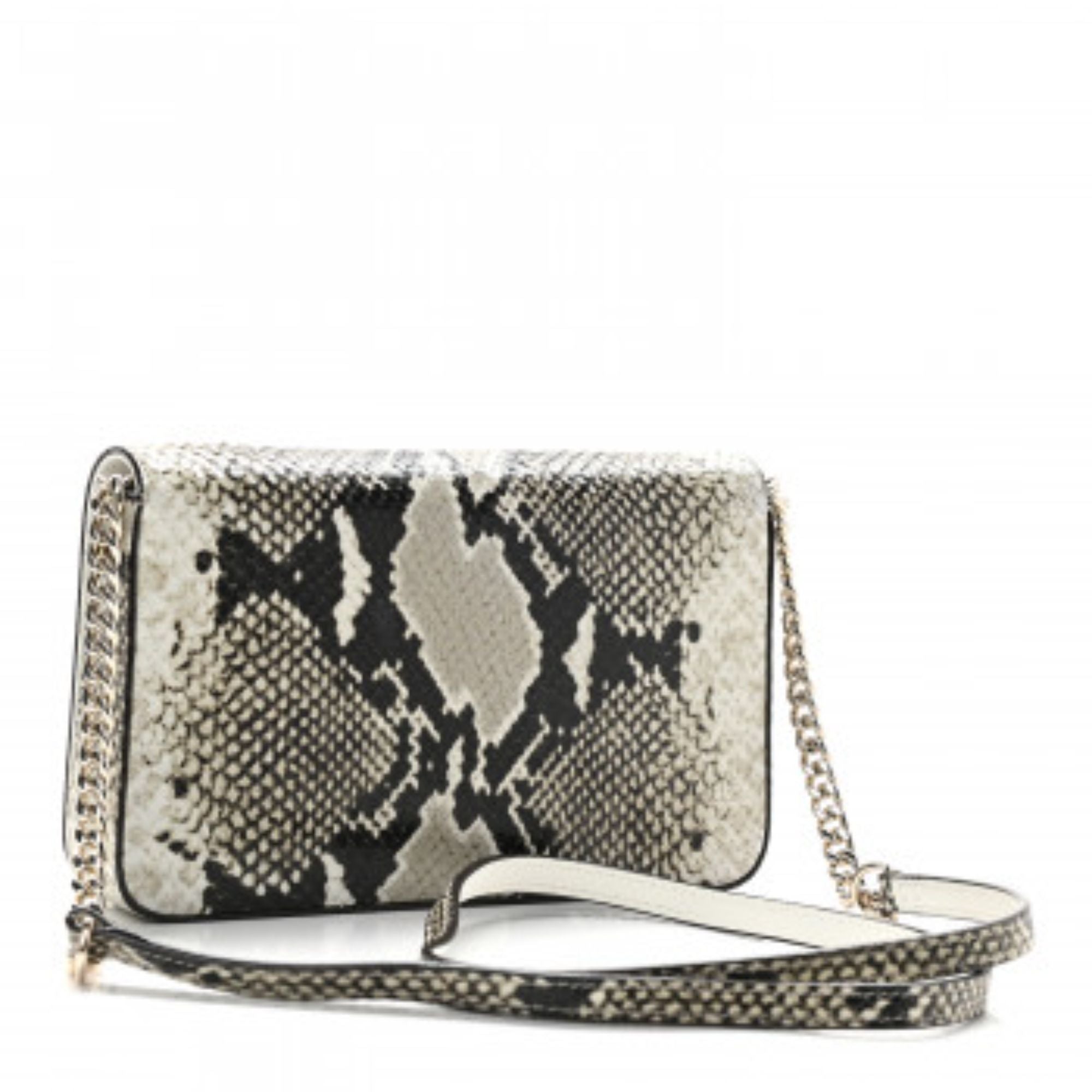 Jimmy Choo Light Stone Snake Printed Leather Crossbody OPSL | 028 at_Queen_Bee_of_Beverly_Hills