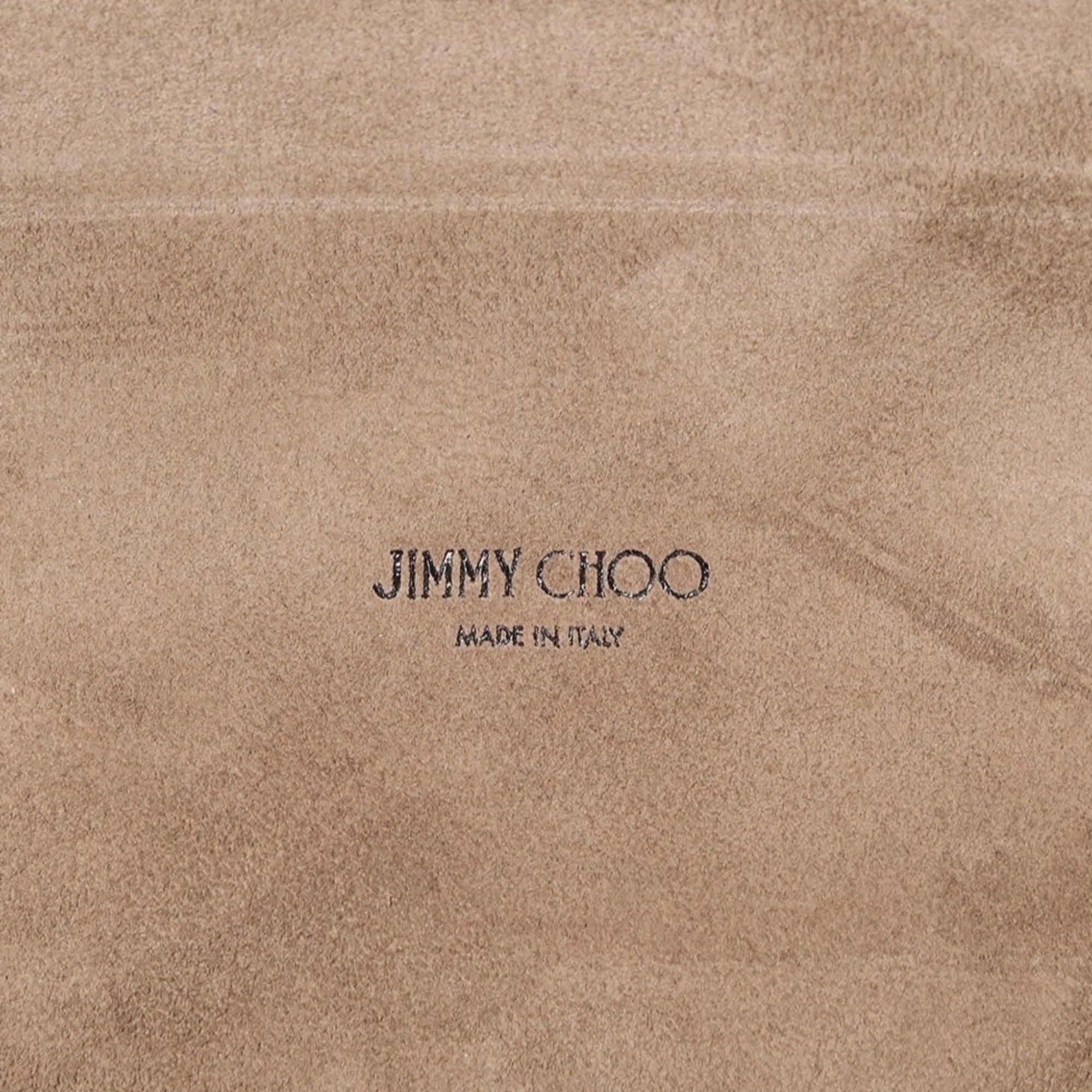 Jimmy Choo Metallic Silver Lockett Crossbody Shoulder Bag