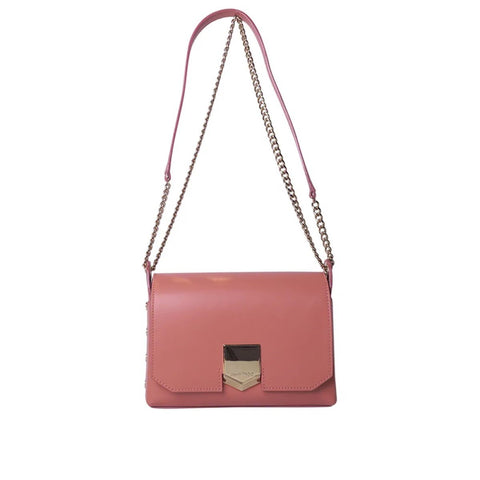 Jimmy Choo Powder Pink Lockett Crossbody Bag OCLF/028 at_Queen_Bee_of_Beverly_Hills