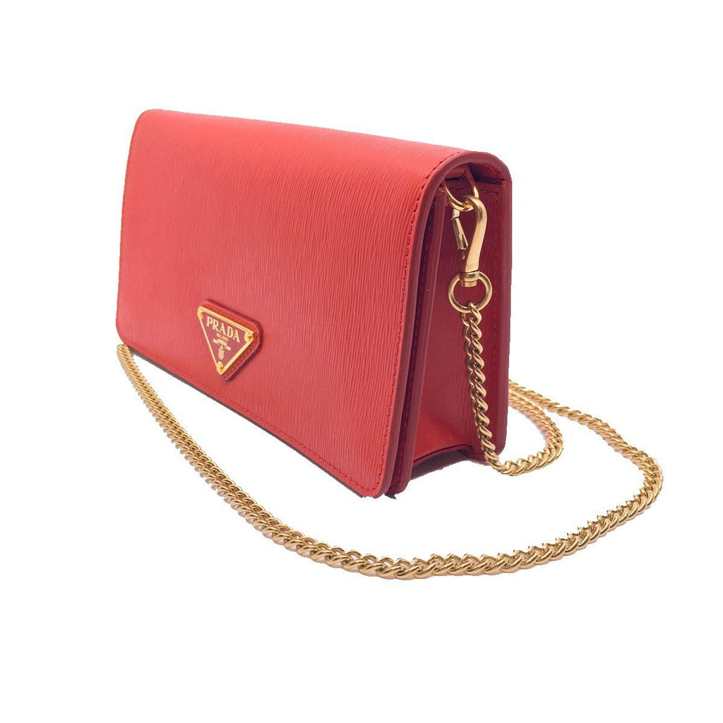 Prada Bandoliera Mini Crossbody Leather Lacca Red Triangle Logo1DH044 at_Queen_Bee_of_Beverly_Hills