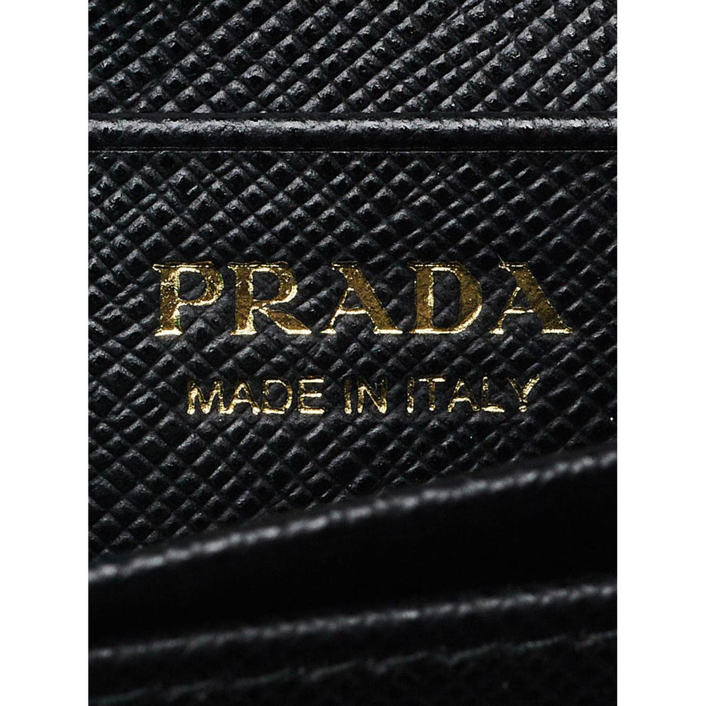PRADA Business Card Holder Ladies Saffiano Metal Card Case Card Case 1MC122  QWA 442 [Parallel imports]