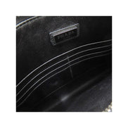 Prada Black Saffiano Voyage Leather Clutch Document Holder available at Queen Bee of Beverly Hills