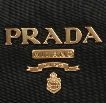 Prada Black Tessuto Nylon Crossbody 1BH089 available at Queen Bee of Beverly Hills