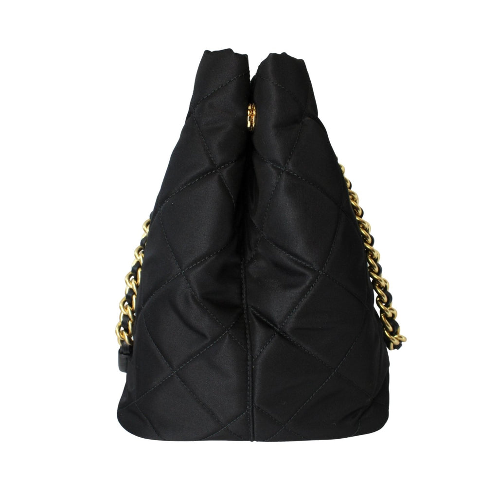 Prada Tessuto Crossbody Bag Leather Black in Nero Nylon with Gold-tone - US